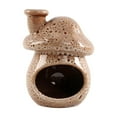 thumbnail image 1 of Dualoai Ceramic Burner Desktop Ornament Table Centerpiece Decorative Smudge Bowl White B, 1 of 9