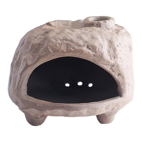 Dualoai Ceramic Incense Burner Smudge Bowl Censer Gift Dining Room Palo Santo Holder