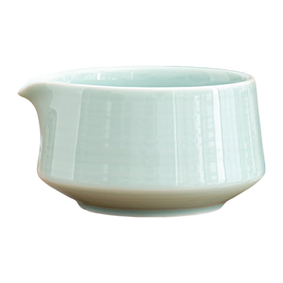 Dualoai Ceramic Matcha Bowl Porcelain Tea Bowl Tableware Matcha Accessory Tea Cup Matcha light green