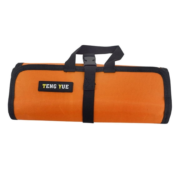 Dualoai Climbing Quickdraw Bag Organizer Pouch for Hiking Backpacking Outdoor Sports Orange