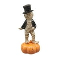 thumbnail image 1 of Dualoai Collectible Figurine Dancing on Pumpkin Creative Home Decor Desktop Ornament Style C, 1 of 9