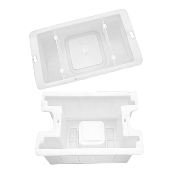 Dualoai Concrete Mould Well Maker Concrete Block Brick Mould for Lawn Backyard Patio Style A