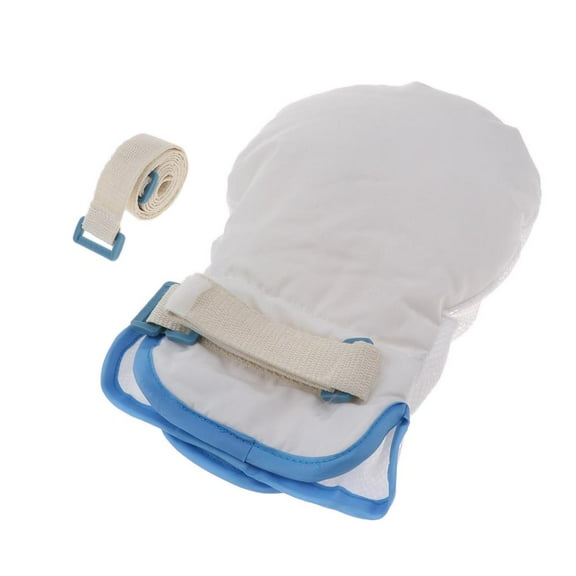 Dualoai Control Mitt Restraints Patient Hand Protector Prevent Harm Fixed Glove Band for