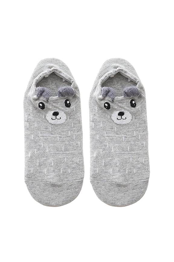 Cotton Nonslip Loafer Boat Socks Summer Autumn Low Ankle Socks E,Boat Socks E