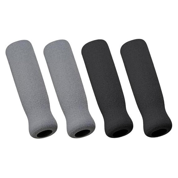 Dualoai Crutch Handle Grips Replacement Covers for Hiking Poles Walking Aids Seniors