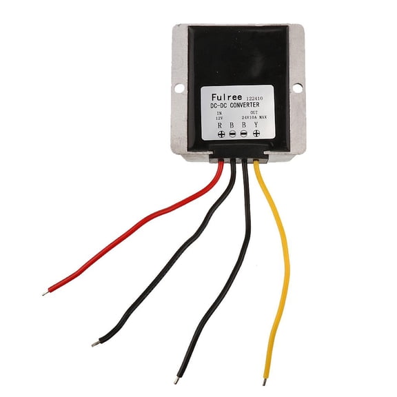 Dualoai DC to DC 12v Step Up to 24V, 10A Voltage Regulator, Converter Module - Car Volts