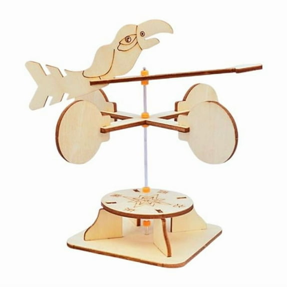 Dualoai DIY Wind Vane Kits Developmental Innovation Teaching Prop Science Experiment