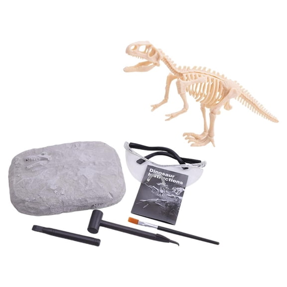 Dualoai Dinosaur Skeleton Excavation Kit, Paleontology And Archeology Activity, Dinosaur Tyrannosaurus