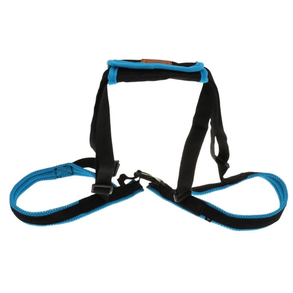 Dualoai Dog Lifting Harness Adjustable Strap Canine Back Leg Lifter L