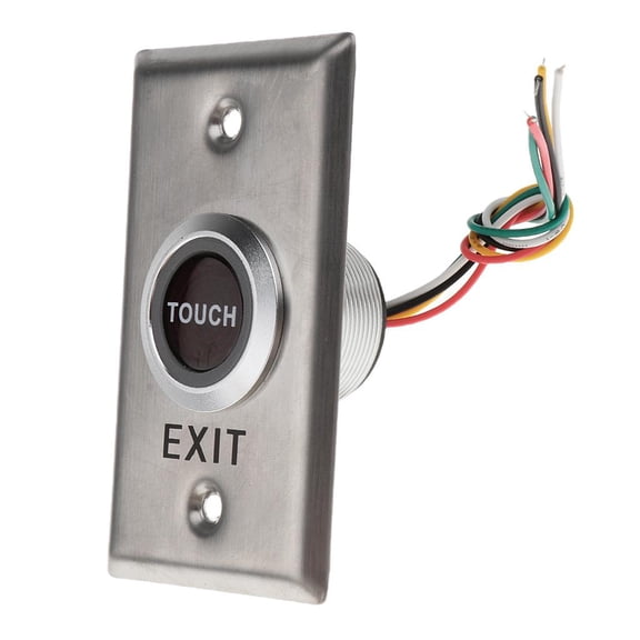 Dualoai Door Touch Exit Button Office Release Switch Access Control LED Indicator #4