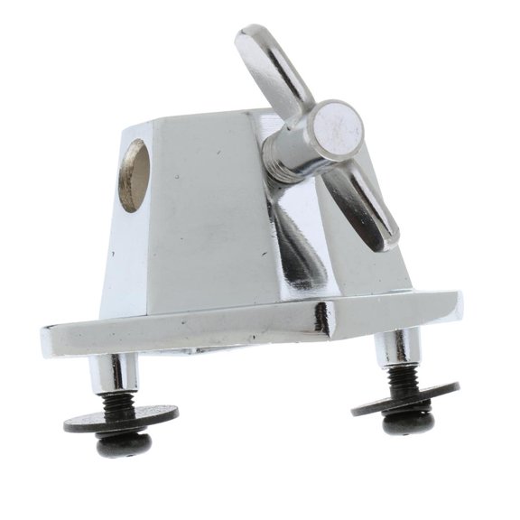 Dualoai Durable Alloy Drums Base Plate Drum Tom Mount Bracket Rack Clamp Tom Drum Parts