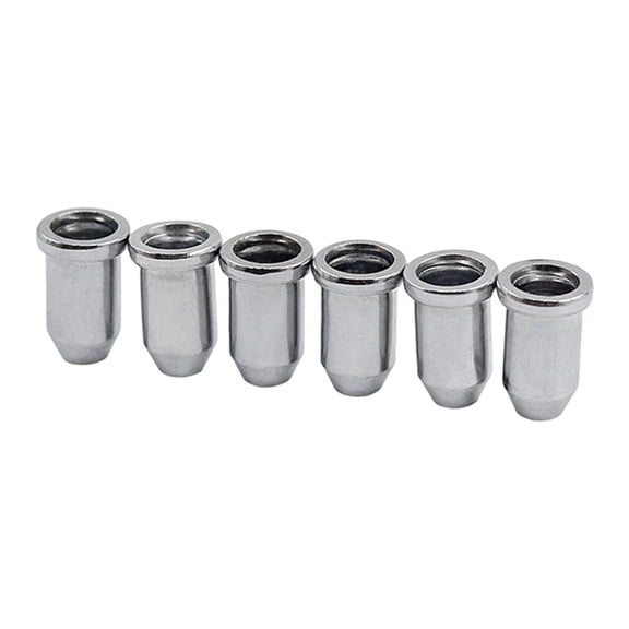 Dualoai Durable Guitar String Ferrules Replacement Kit for Electric Guitar Bridge String