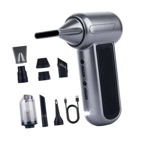 Dualoai Electric Air Duster Dust Blower for Computer Keyboard Sofa Car Interior 4000mah
