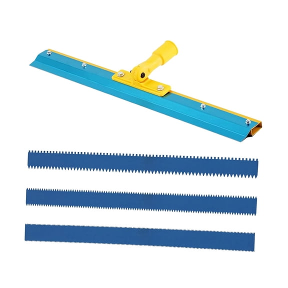 Dualoai Epoxy Floor Squeegee Cement Floor Leveling Tool for Walls Driveways Showroom