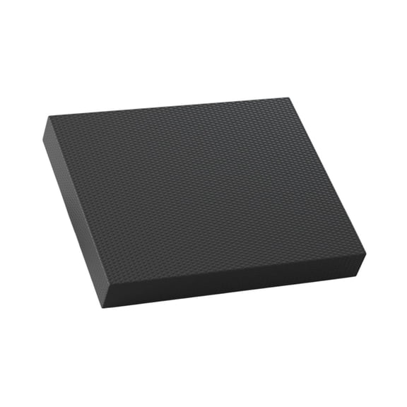 Dualoai Exercise Balance Pad Cushion High Density TPE Foam Pad Portable Exercise Mat for Black