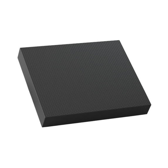 Dualoai Exercise Balance Pad Cushion High Density TPE Foam Pad Portable Exercise Mat for Black