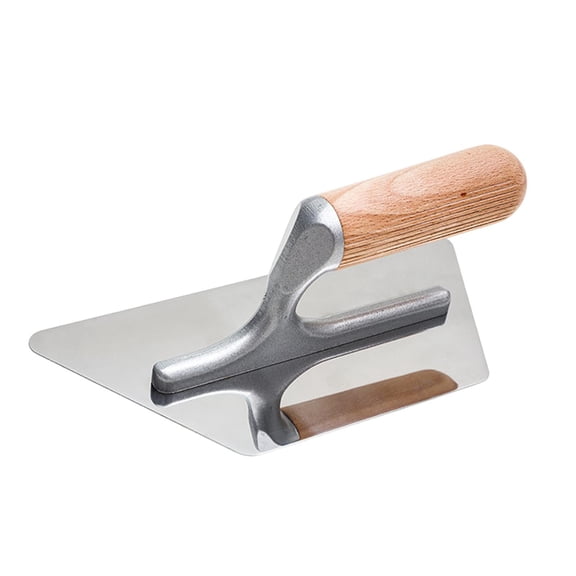 Dualoai Finishing Trowel Bricklayers Trowel Stainless Trowel Ergonomic Wooden Handle for