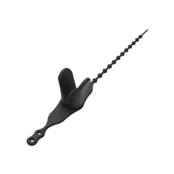 Dualoai Fishing Rod Holder Lightweight Fishing Rod Stand for Canoe Dock Fishing Boat Black