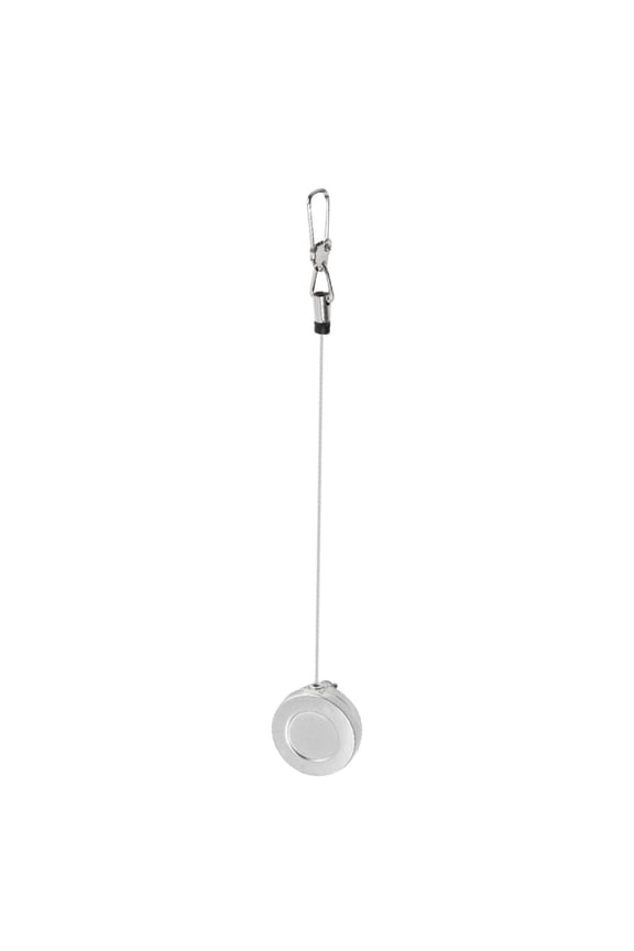 Fishing Zinger Retractors, Pin-on Retractable Keychain with Estending Wire for