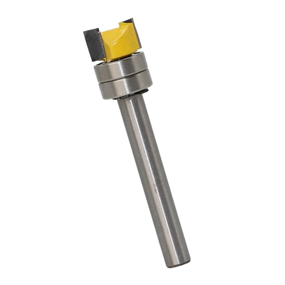 Dualoai Flush milling cutter / groove cutter / end mill cutter with ball bearing made of 1