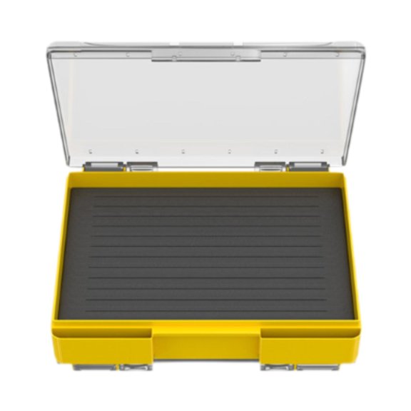 Dualoai Fly Fishing Tackle Box Airtight Containers Case Waterproof Gear Storage for Jigs Yellow