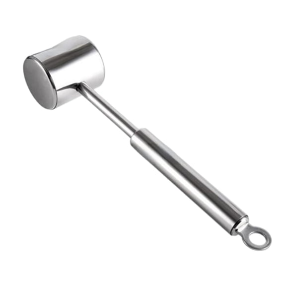 Dualoai Food Hammer Beef Steak Hammer Lightweight Meat Mallet Tenderizer for Kitchen