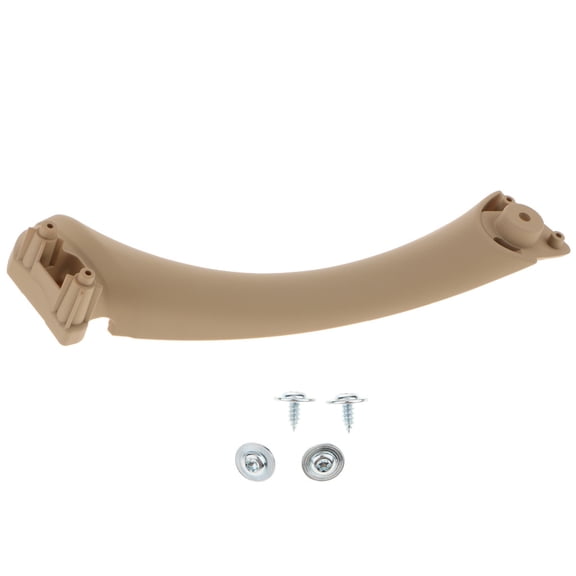 Dualoai For BMW E90/E91 Door Pull Handle, Right Front/ Right Rear Door Handle Inner Door Bracket Door Panel Handle (for BMW 323 325 328 330 ) Beige