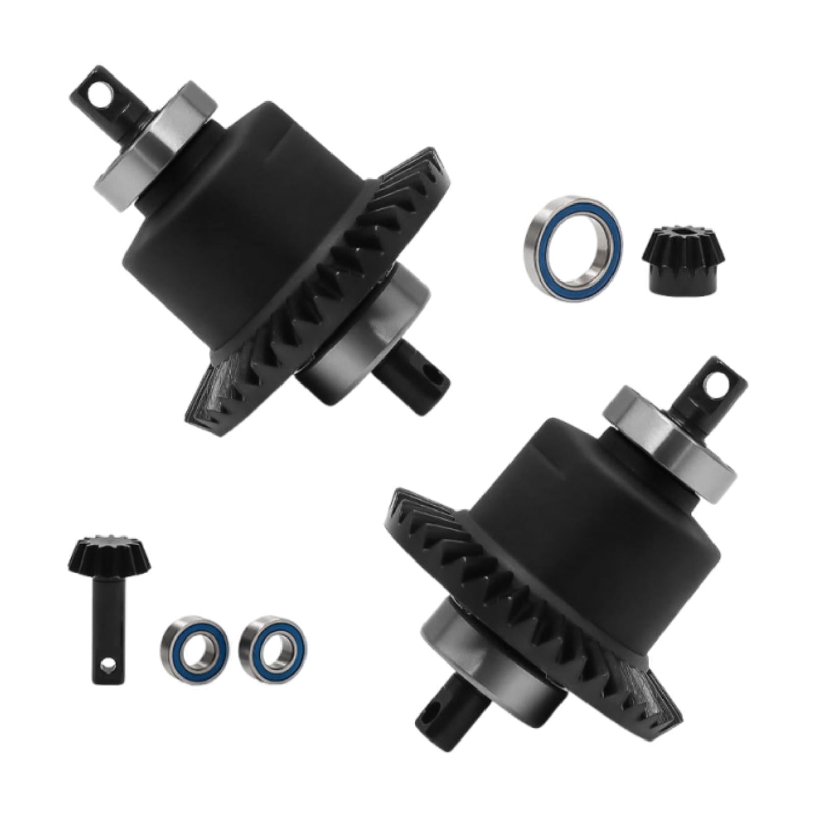 RC Car Differential Gear Assembly 13-37T For Traxxas Slash/Rustler/Stampede 4X4 - Steel Upgrade Gear Set
