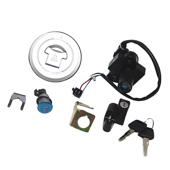 Dualoai Fuel Gas Tank Protector Pad With 2 Keys With Cover SET SET for Honda CB5
