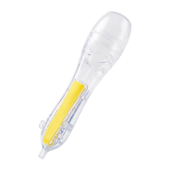 Dualoai Fuse Bead Pen Christmas Iron Bead Dispenser for Holiday Enthusiasts Crafting Yellow