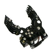 Dualoai G6 DIY Metal Robotic Robot Mechanical Standard Claw Gripper black