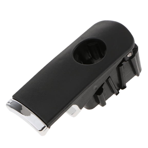 Dualoai GLOVE BOX HANDLE CATCH LOCK LID BLACK CHROME FOR AUDI A4 B6 B7 8E 8F 01- 08