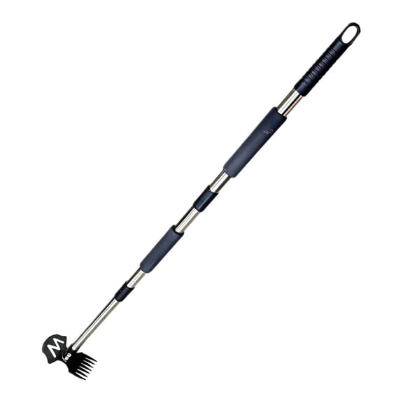 Dualoai Garden Hoe Weeding Rake Hand Hoe Weeds Remover for Planting Garden Farm Work 7 Tines