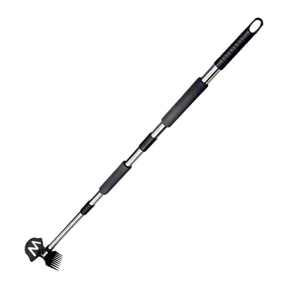 Dualoai Garden Hoe Weeding Rake Hand Hoe Weeds Remover for Planting Garden Farm Work 9 Tines