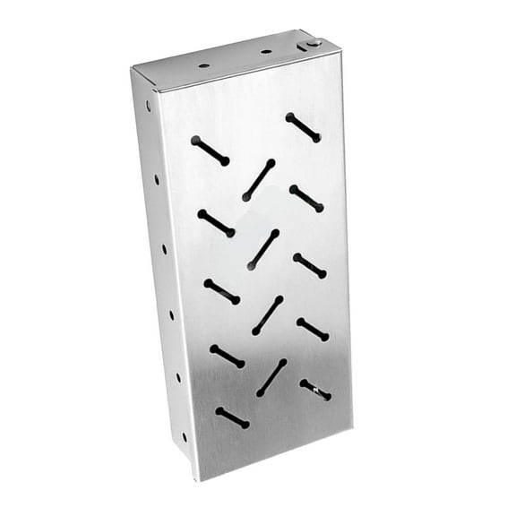 Dualoai Gazechimp Barbecue Stainless Steel Smoker Box High-Temp Resistant Hinged Lid for