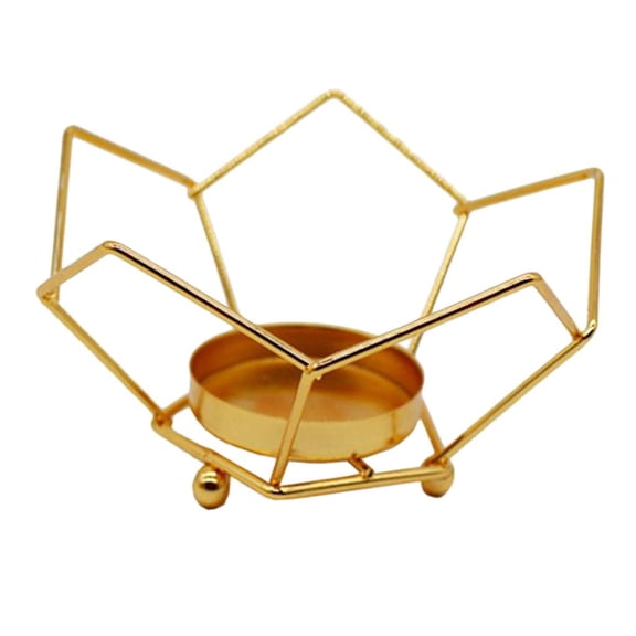 Dualoai Geometric Wedding Party Candlestick Candle Tealight Holder For Home Decor C C