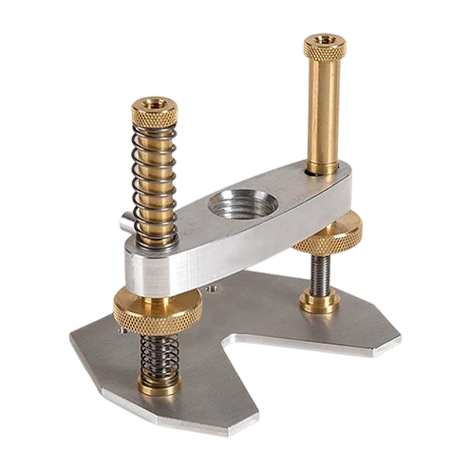 Dualoai Guitar Sound Hole Base Durable Metal Adjustable Luthier Tool for Acoustic Guitar
