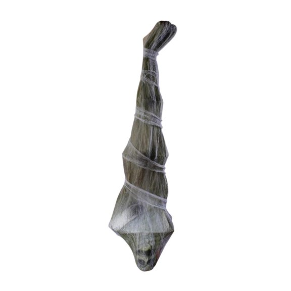 Dualoai Halloween Decorations Realistic Cocoon Corpse, for Haunted House Garden Tree