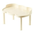 thumbnail image 1 of Dualoai Hamster Platform Adjustable Height for Food Bowl Water Bottle Exercise Wheel White, 1 of 9