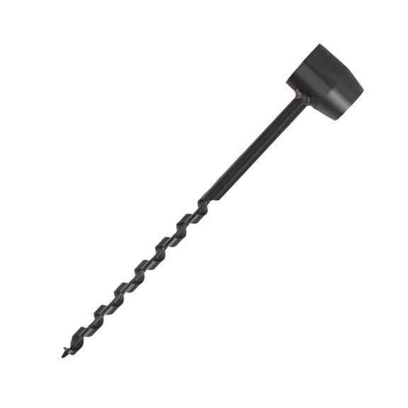 Dualoai Hand Auger Wood Drill Multifunctional Sturdy Hand for Shelter Building 10x260 mm