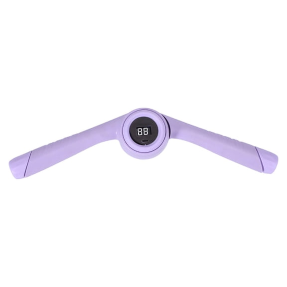 Dualoai Hand Grip Strengthener Forearm Strengthener Power Bar Built in Counter Arm Train Violet