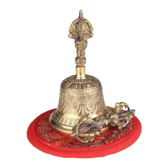 Dualoai Handbell for School Reception Dinner Shop Hotel Service Meditation Prayer Pet Feeding and Home Decoration - 6.8cm
