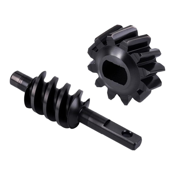 Dualoai Hardened Steel Differential Axle Gear Upgrade Kit for 1/30 RC Crawler Car Repair for 12T