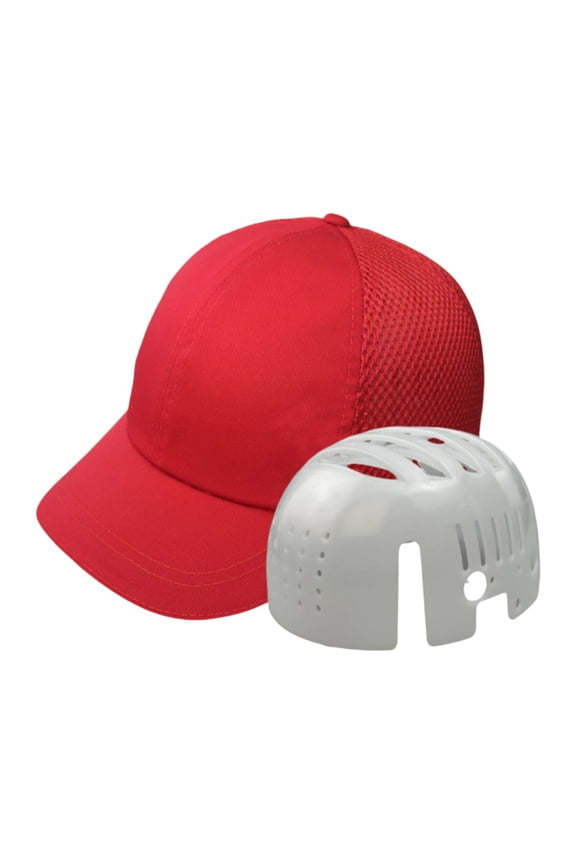 Headgear Adjustable for Men Women Baseball Cap for Factory Construction Red