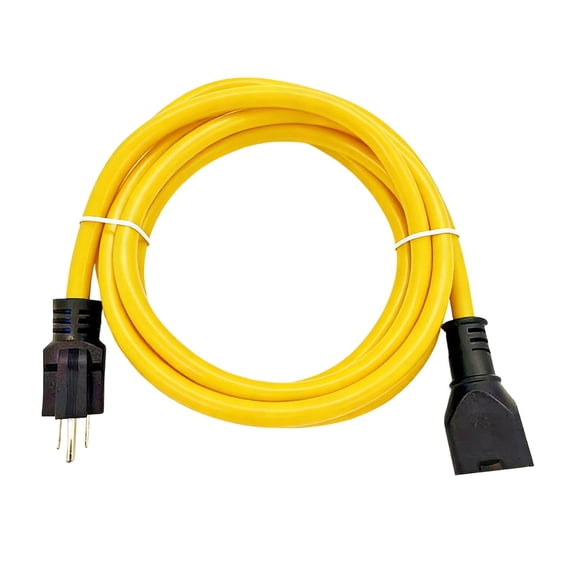Dualoai Heavy Duty Extension Cord Compact 15A/20A Xn5-15P to 5-15R 6-15R 5-20R 6-20R 0.5M