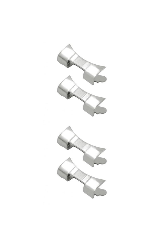 Hellery 4 Pieces Premium Stainless Steel Watch Strap Link