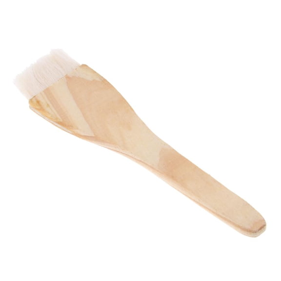 Dualoai High Quality Bread Brushes Wool Pastry Brushes Egg Wash Brush Cake Brushes L