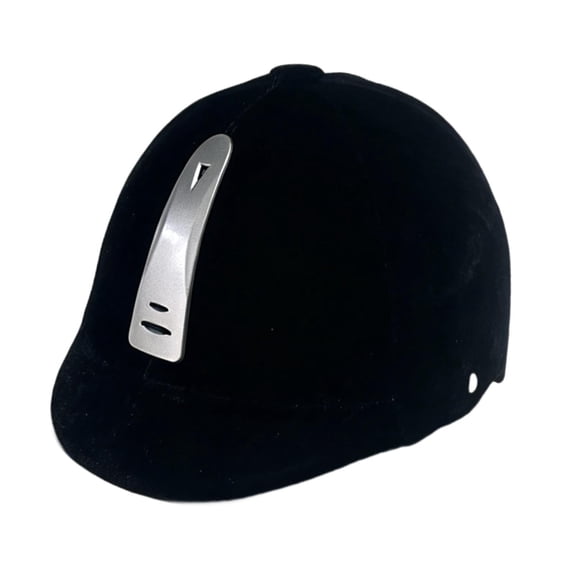 Dualoai Horse Riding Helmet Professional Versatile Comfortable Horseback Riding Gear Black Silver