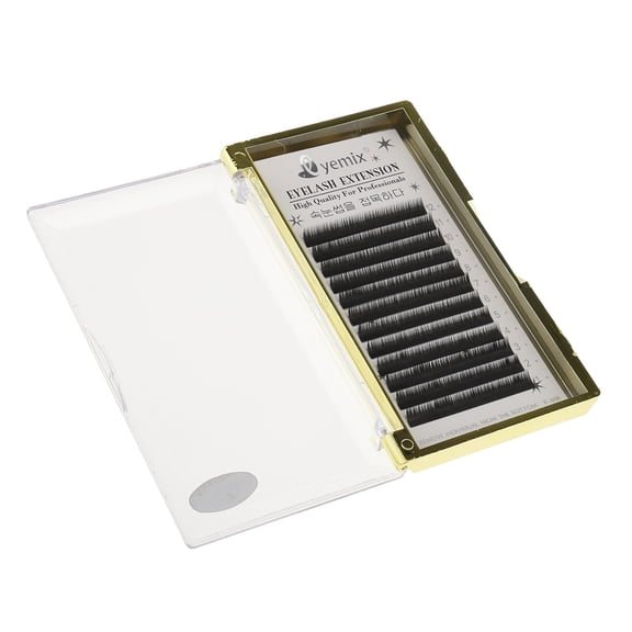 Dualoai Individual False Eyelashes Semi Permanent Extension B 6mm 0.10mm