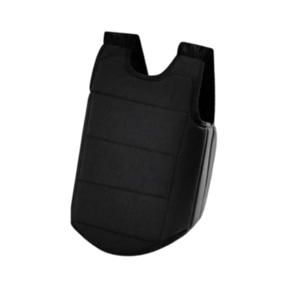 Dualoai Karate Guard Chest Boxing Protector Easy to Wear Protection Shield Vest for Abdominal Sparring Training Fitness Exercise Mma L